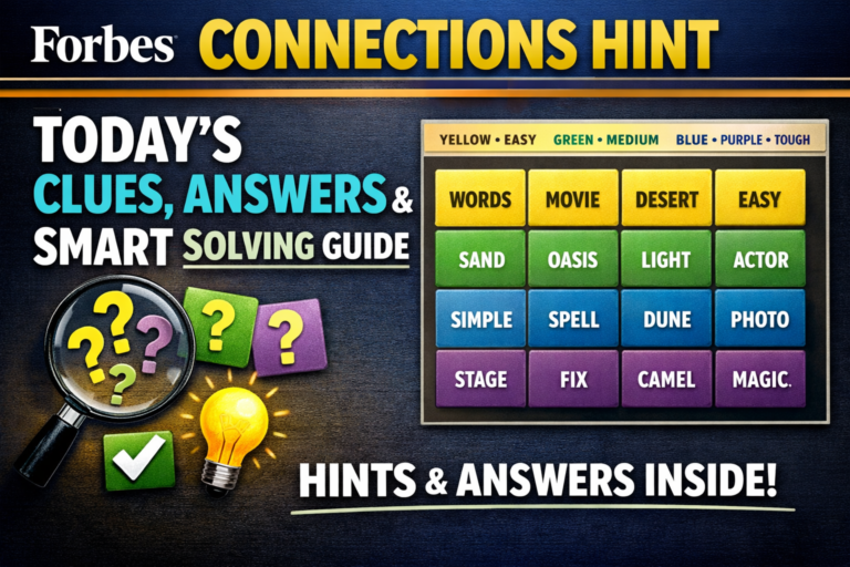 Connections Hint Forbes