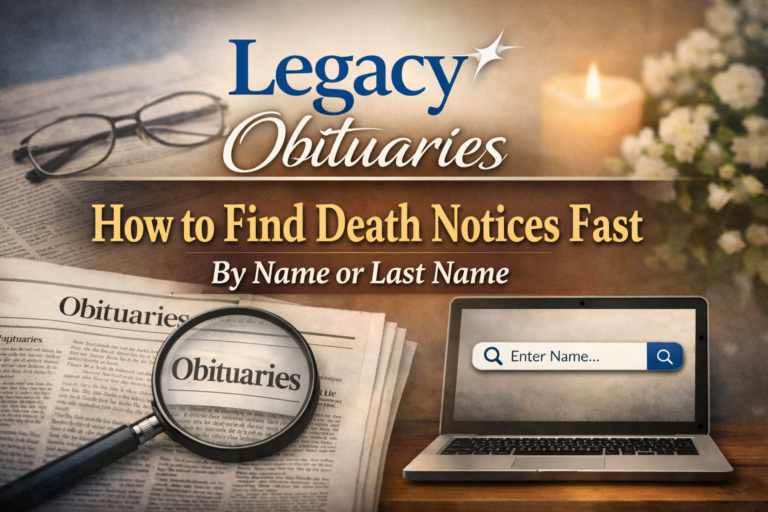 Legacy Obituaries