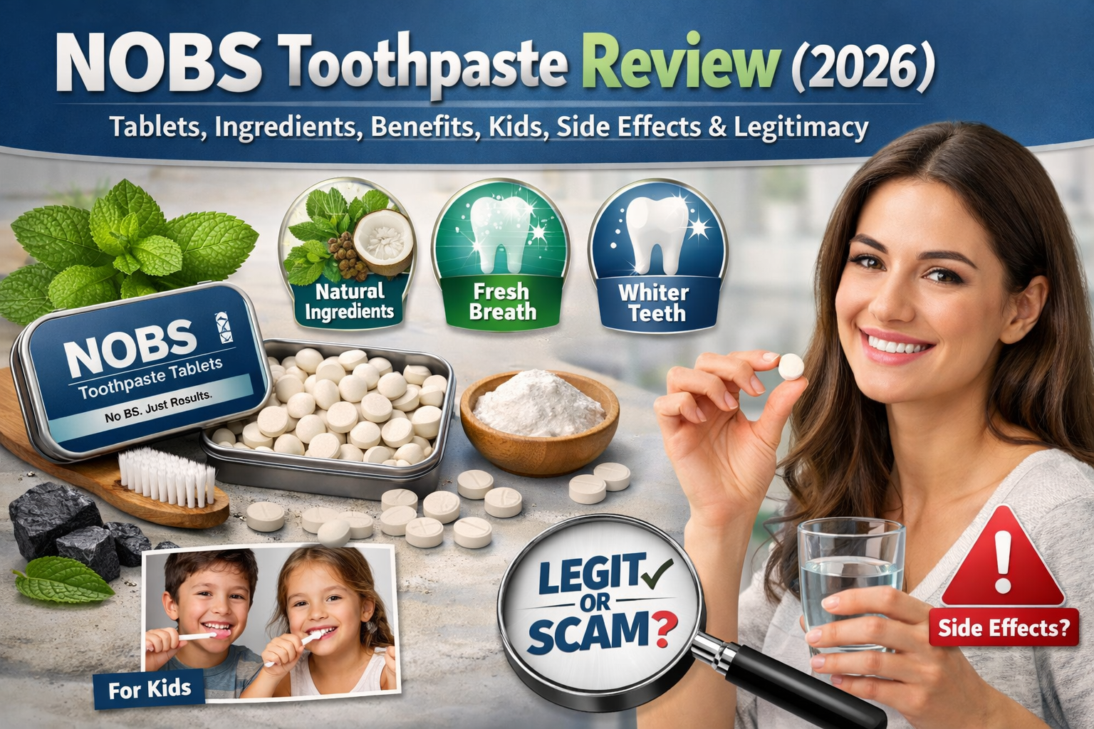 Nobs toothpaste tablets review and ingredients guide banner
