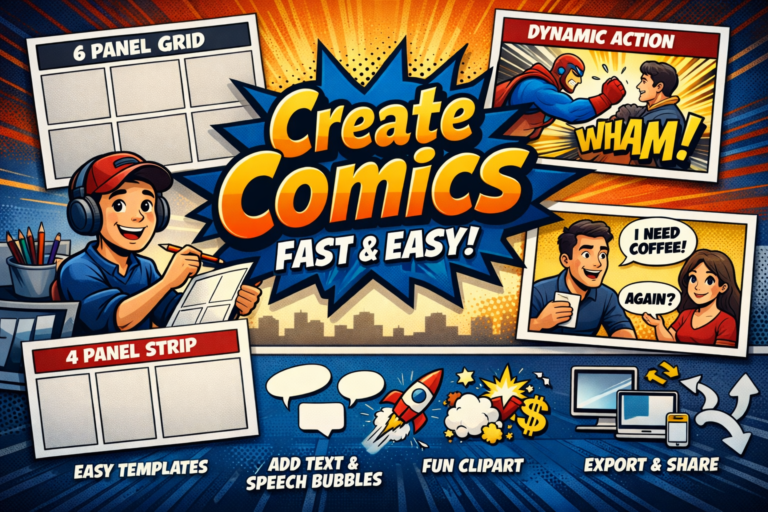 Comic Strip Template