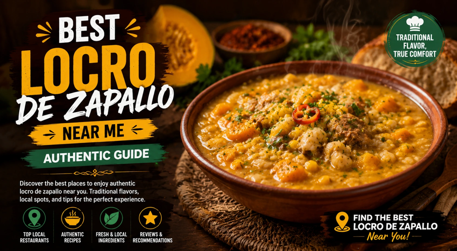 Best Locro de Zapallo Near Me | Authentic