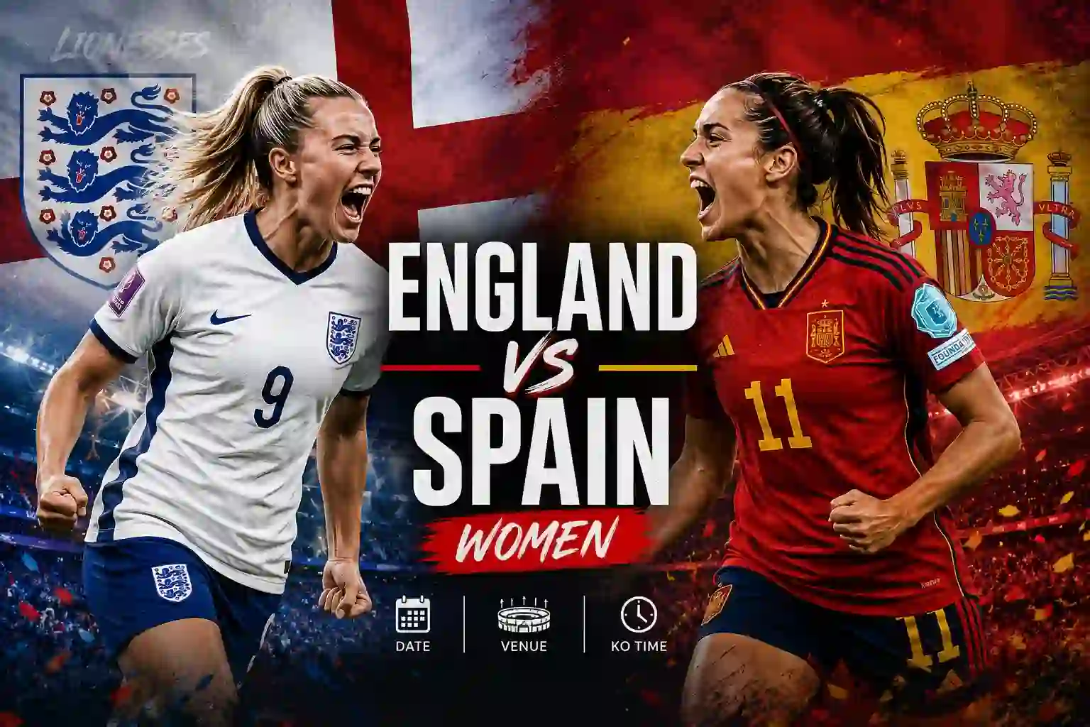 england vs spain women