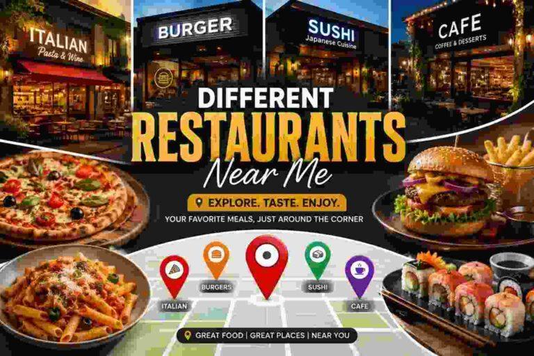 Different Restaurants Near Me