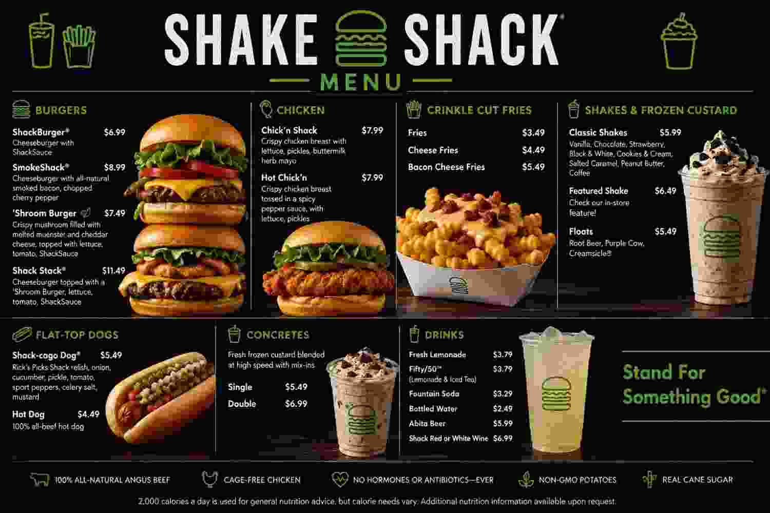 : Shake Shack Menu