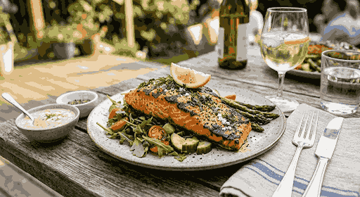 Grilled Salmon