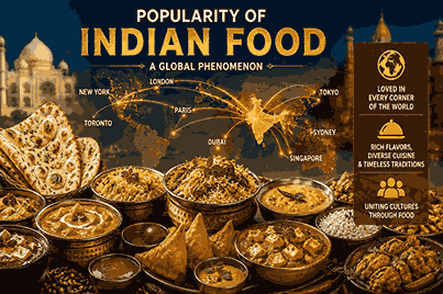 Popularity of Indian Food