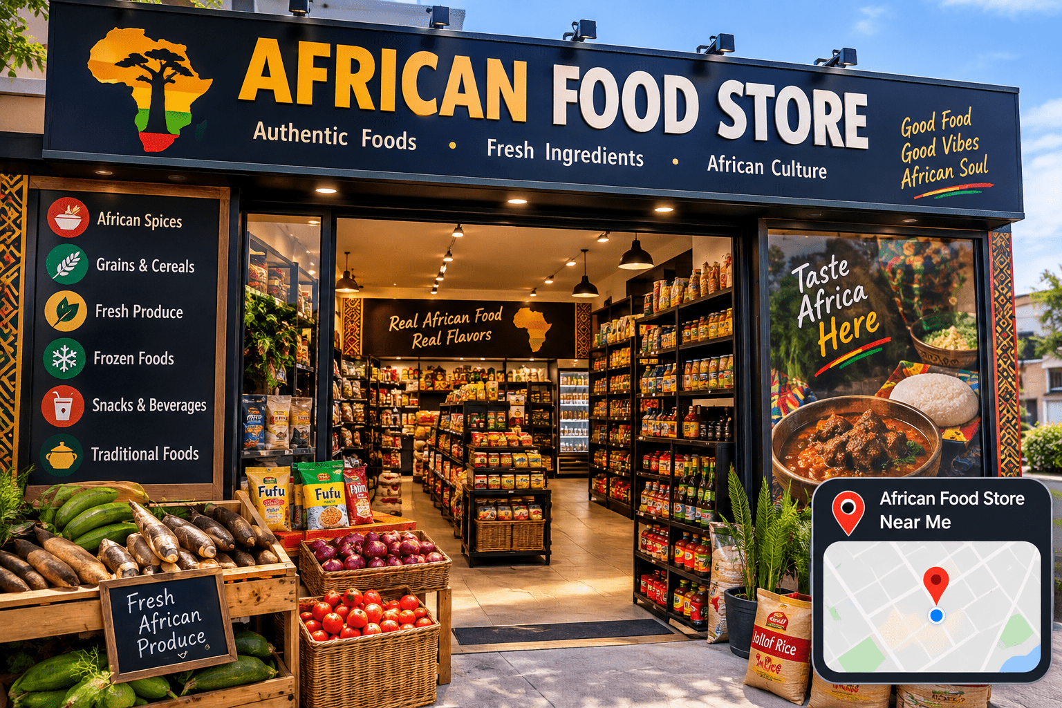 African Food Store Near Me