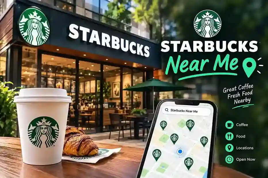 Starbucks Near Me – Find nearby Starbucks coffee shops and locations